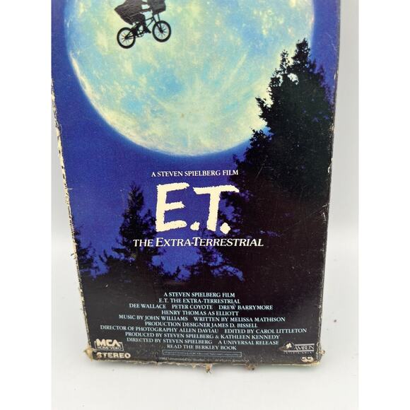 E.T. The Extra Terrestrial VHS 1988 - Picture 2 of 9